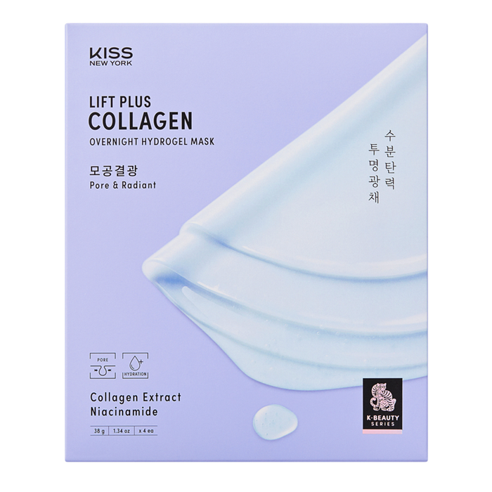 Kiss Overnight Hydrogel Face Mask 1pc