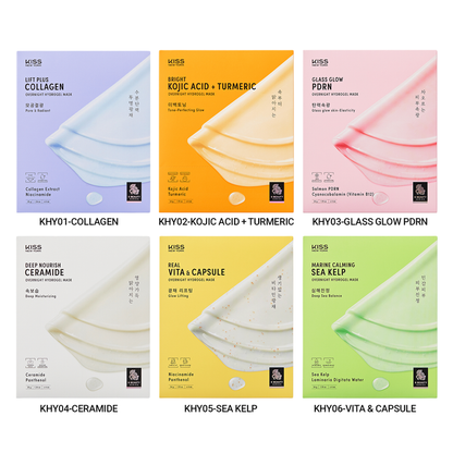 Kiss Overnight Hydrogel Face Mask 1pc