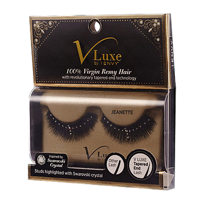 Kiss V-Luxe 100% Virgin Remy Hair Eyelashes - ikatehouse