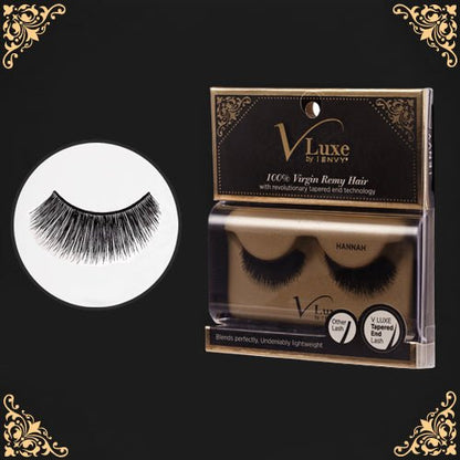 Kiss V-Luxe 100% Virgin Remy Hair Eyelashes - ikatehouse