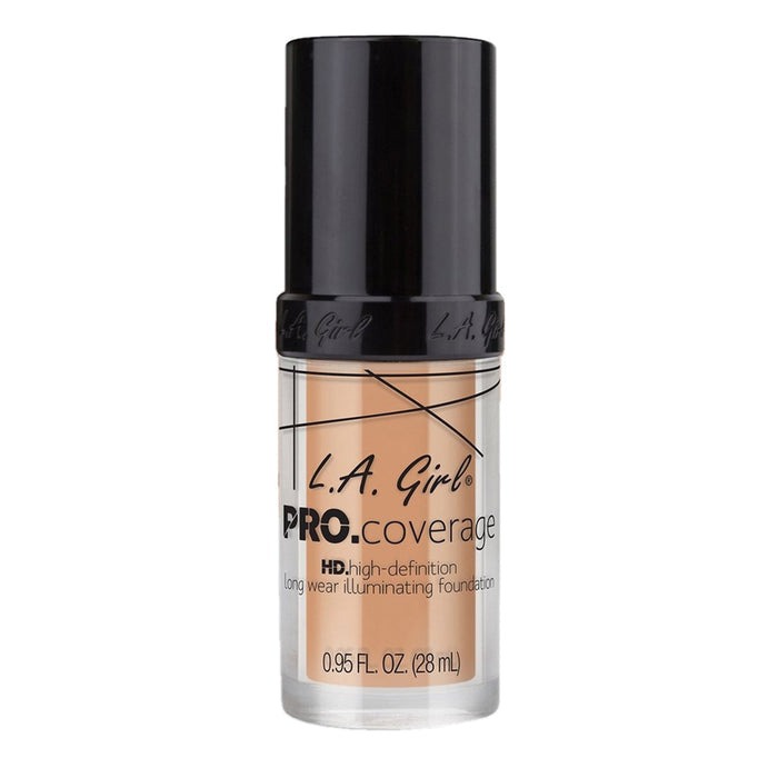 LA GIRL Pro Coverage HD High-Definition Long Wear Illuminating Foundation - ikatehouse