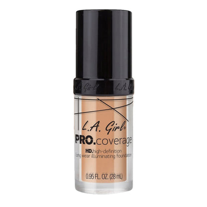 LA GIRL Pro Coverage HD High-Definition Long Wear Illuminating Foundation - ikatehouse