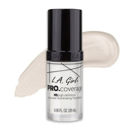 LA GIRL Pro Coverage HD High-Definition Long Wear Illuminating Foundation - ikatehouse