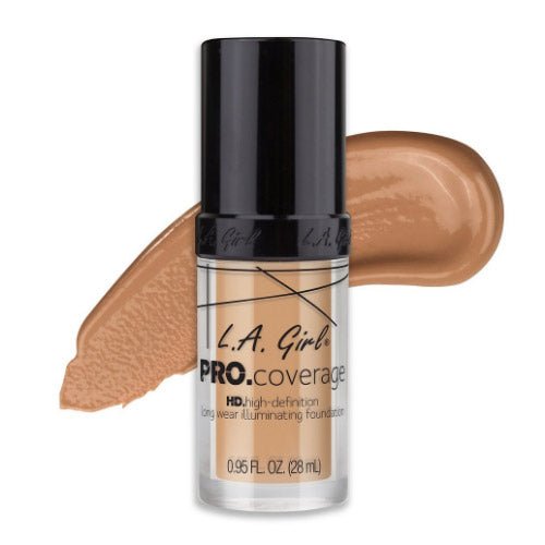 LA GIRL Pro Coverage HD High-Definition Long Wear Illuminating Foundation - ikatehouse
