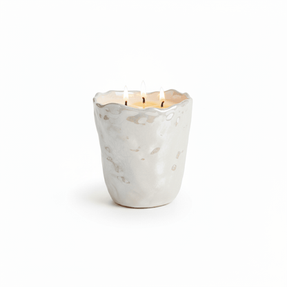 Laguna Cream Pearlescent Decorative Candle Fragrance