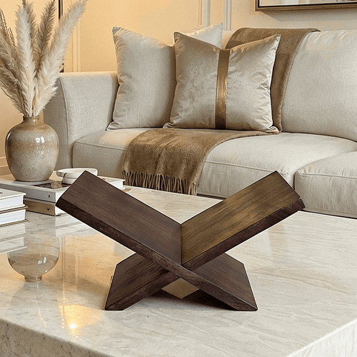 Lani Deep Brown Wooden Bookstand Accessories