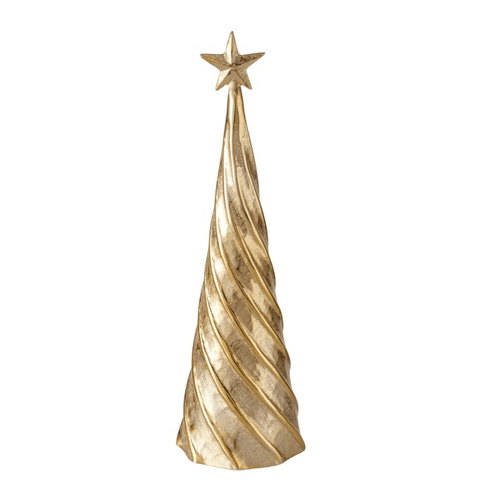Large Gold Decorative Metal Christmas Tree Ornament Accessories