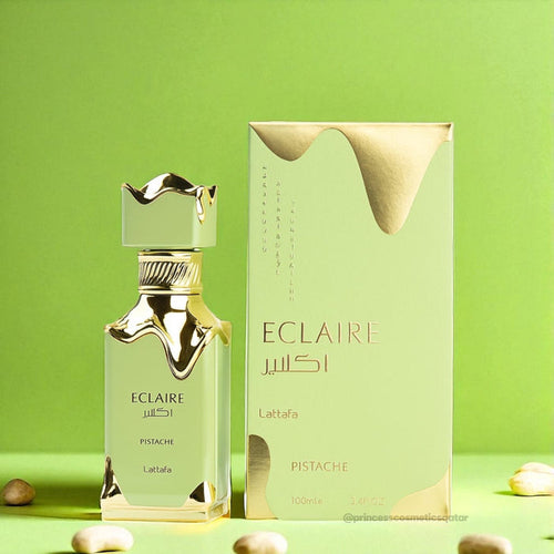 Lattafa Eclaire Pistache 100ml لطافة إكلير فستق - Princess Cosmetics Qatar