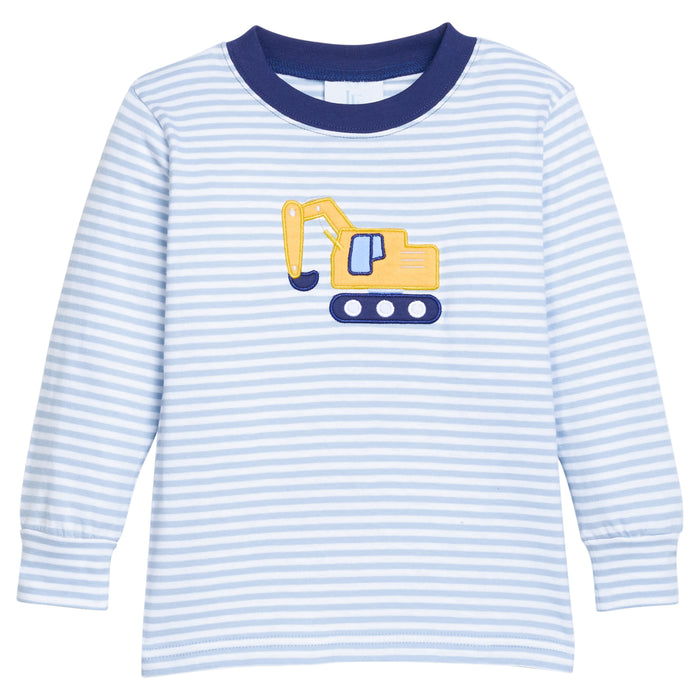 LE Excavator Applique T-Shirt