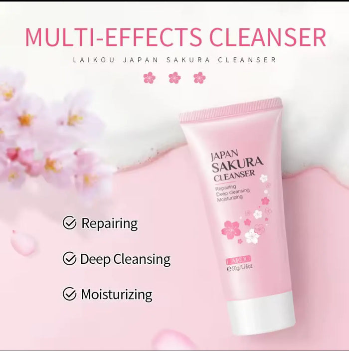 Lianaskin sakura cleanser Liana Skincare