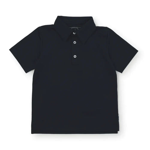 Lila & Hayes Will Performance Polo-Navy