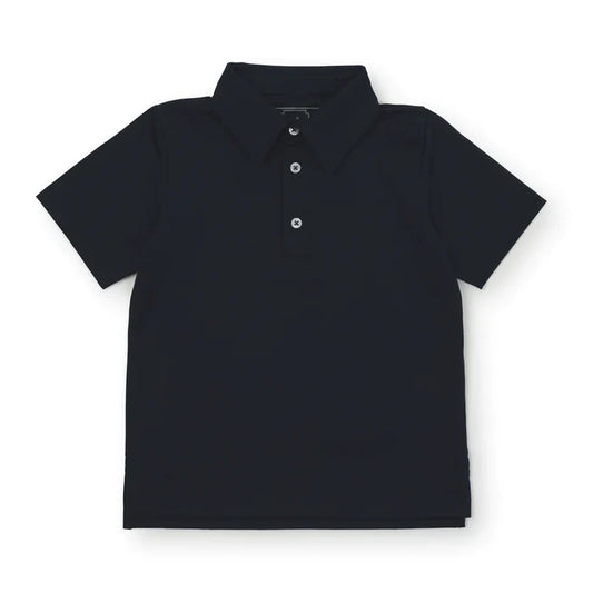 Lila & Hayes Will Performance Polo-Navy