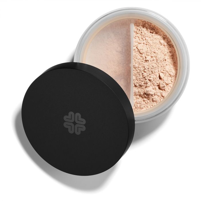 Lily Lolo Blondie Mineral Foundation open sifter jar — vegan gluten-free mineral powder fair skin