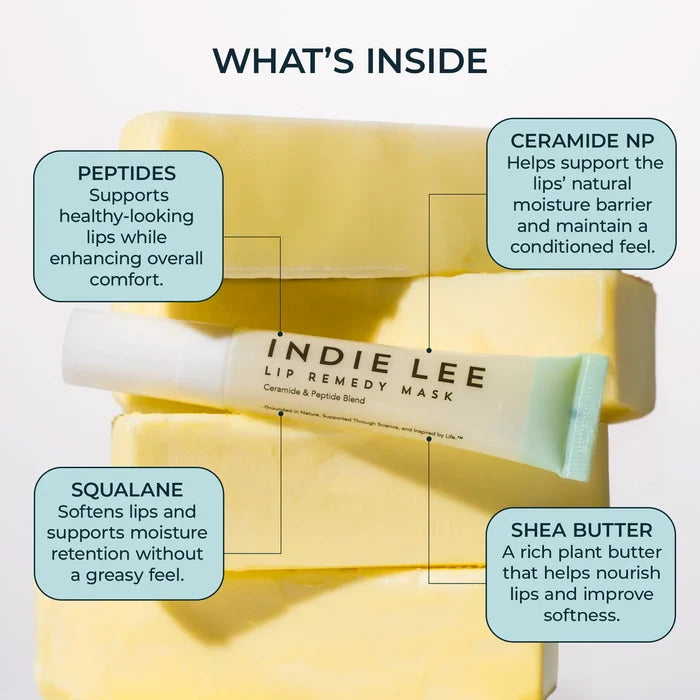 Indie Lee-Lip Remedy Mask-Skincare-01.2026_IL_LipRemedyMask_PDP_2050x2050_W-Infographic-The Detox Market |