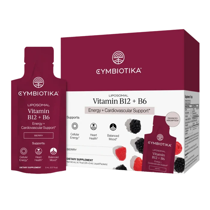 Liposomal Vitamin B12 + B6 Energy+Cardiovascular Support
