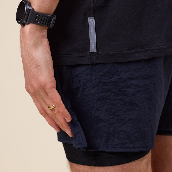 Literary Sport - James Run T-Shirt - Black