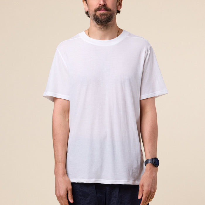 Literary Sport - James Run T-Shirt - Bone