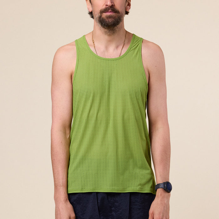 Literary Sport - Jude Run Tank / Vest - Verdant