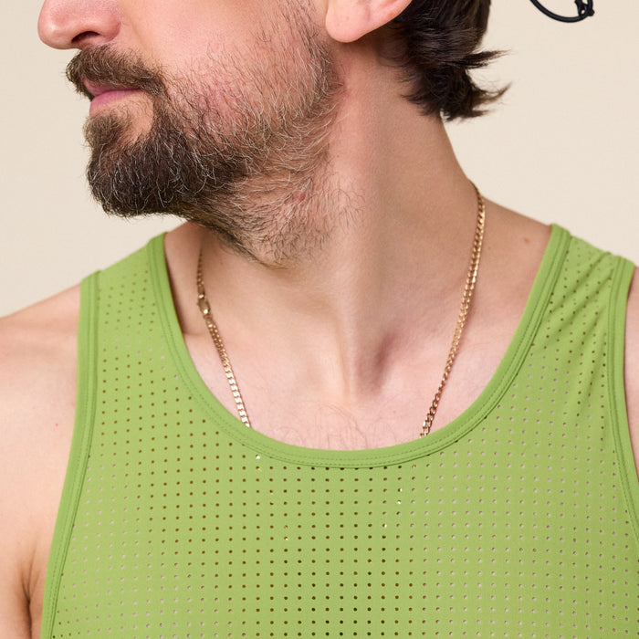 Literary Sport - Jude Run Tank / Vest - Verdant