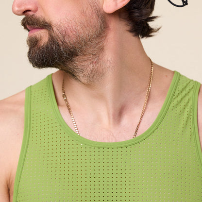 Literary Sport - Jude Run Tank / Vest - Verdant