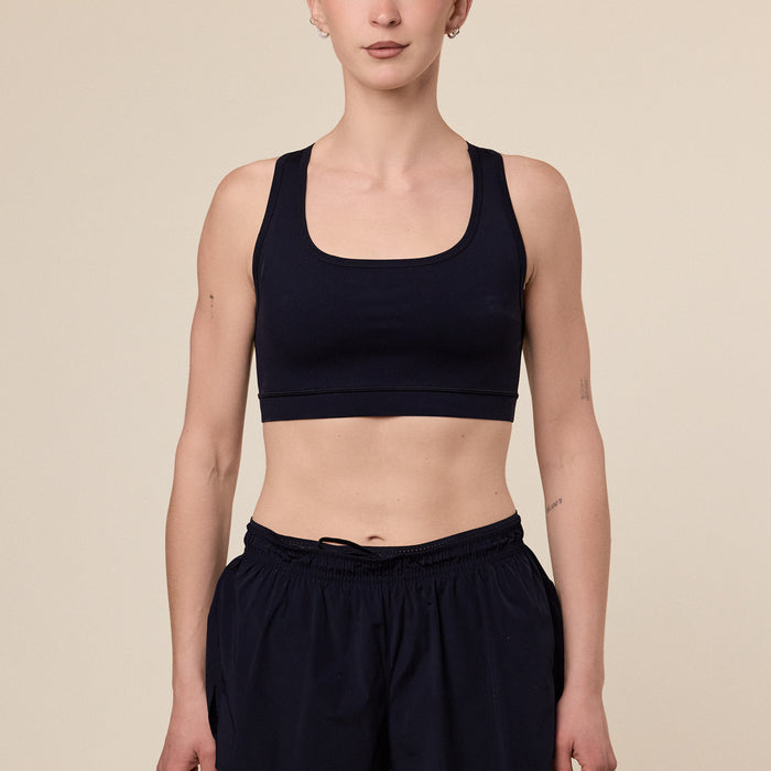 Literary Sport - Ohara Sports Bra Top - Black
