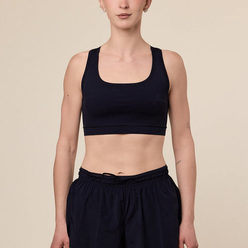 Literary Sport - Ohara Sports Bra Top - Black