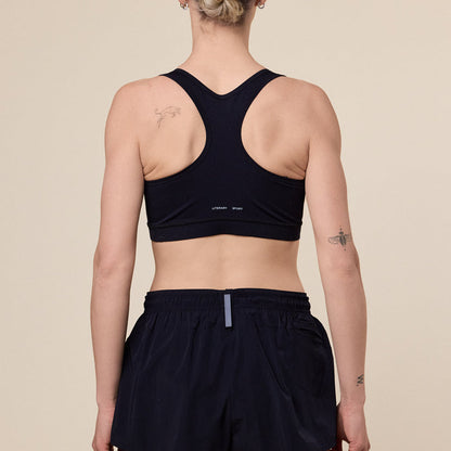 Literary Sport - Ohara Sports Bra Top - Black