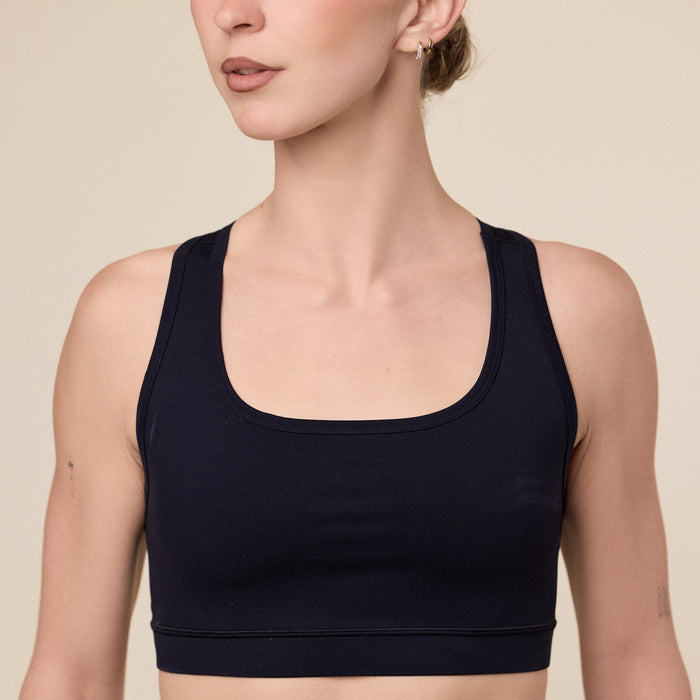Literary Sport - Ohara Sports Bra Top - Black