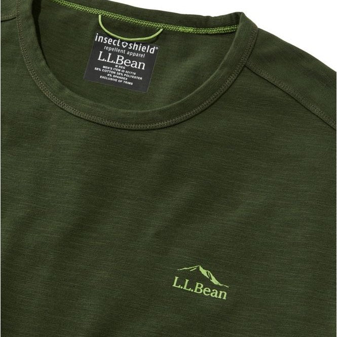 L.L. Bean Men's Insect Shield Field Tee Short Sleeve