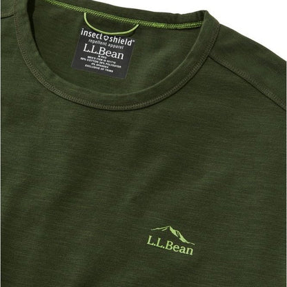 L.L. Bean Men's Insect Shield Field Tee Short Sleeve