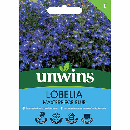 Lobelia Seeds 'Masterpiece Blue'