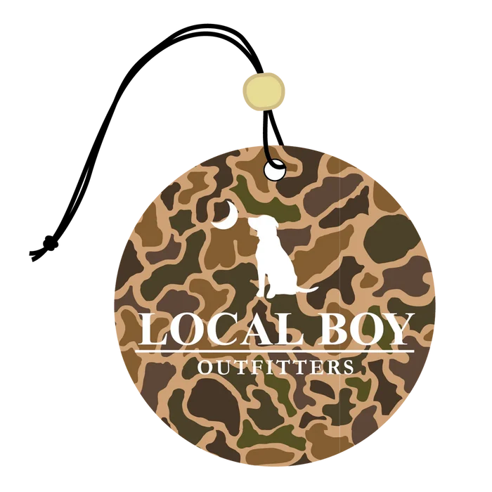 Local Boy Outfitters Old School Camo Air Freshener