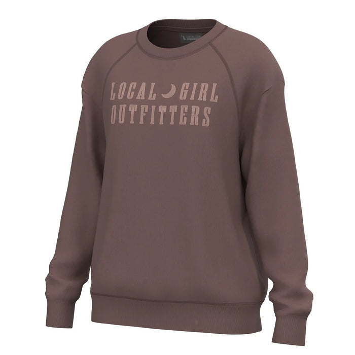 Local Girl Women's LG Moon Crewneck