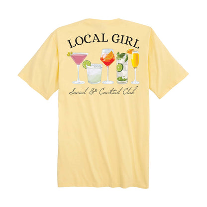 Local Girl Women's Social & Cocktail Club Short-Sleeve Tee
