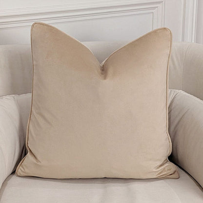 London Champagne Feather Filled Cushion - 46x46cm Textiles