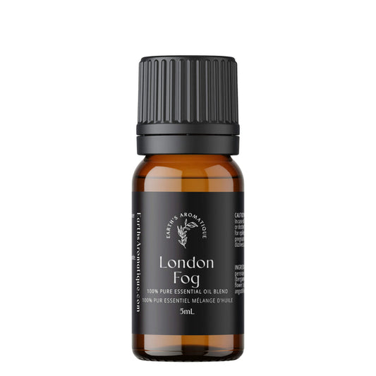 Bottle of Earth's Aromatique London Fog Essential Oil Blend 5mL