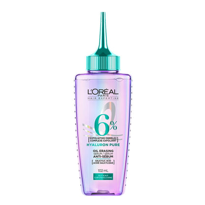 LOREAL PARIS Elvive Hyaluron Pure Oil Erasing Serum سيروم لوريال باريس لتنقية فروة الرأس وتوازن الزيوت