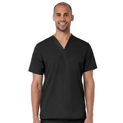 Maevn EON Mens 1-Pocket V-Neck Tuck In Scrub Top