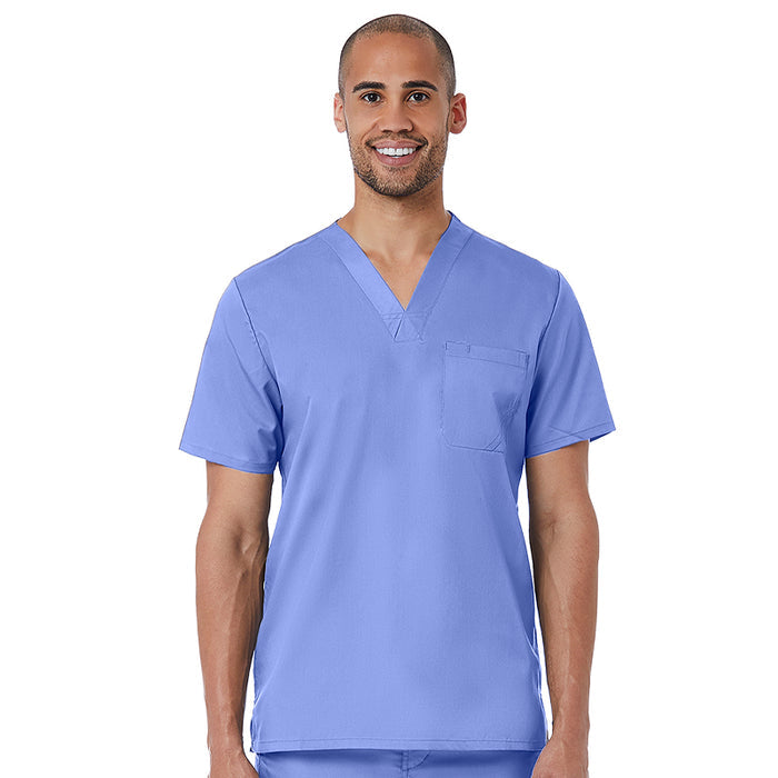 Maevn EON Mens 1-Pocket V-Neck Tuck In Scrub Top