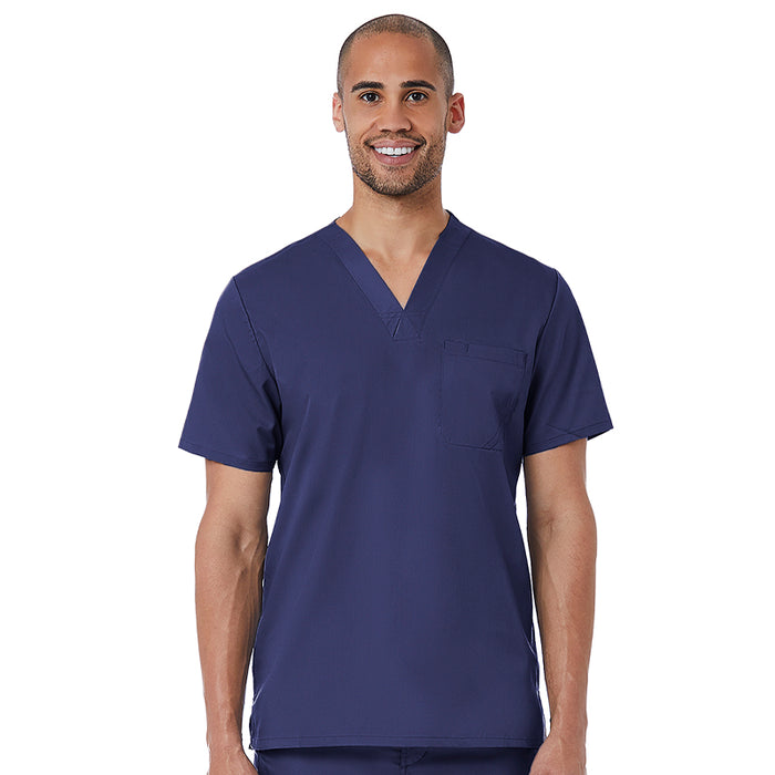 Maevn EON Mens 1-Pocket V-Neck Tuck In Scrub Top