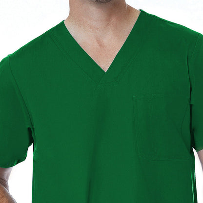 Maevn Red Panda Mens 3-Pocket Scrub Top