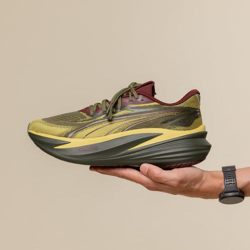 Puma - MagMax NITRO™ 2 Running Shoes - Fresh Pear/Dark Olive