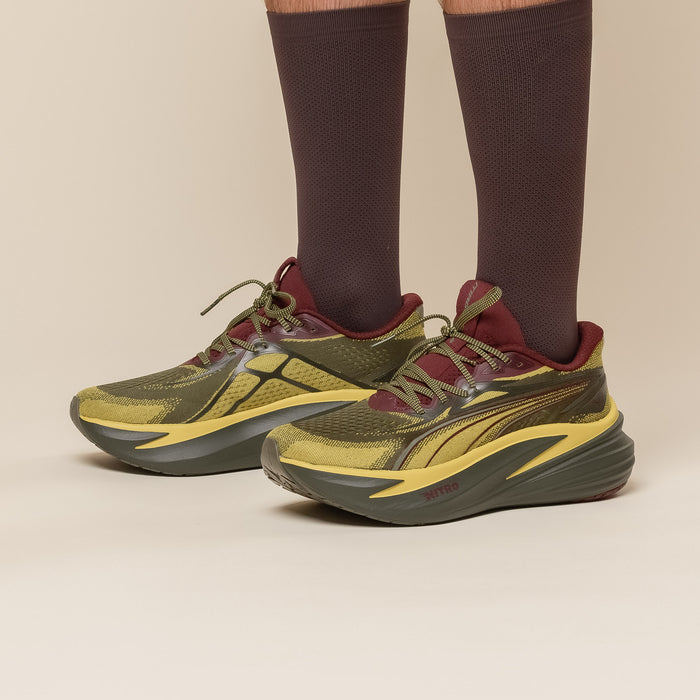 Puma - MagMax NITRO™ 2 Running Shoes - Fresh Pear/Dark Olive