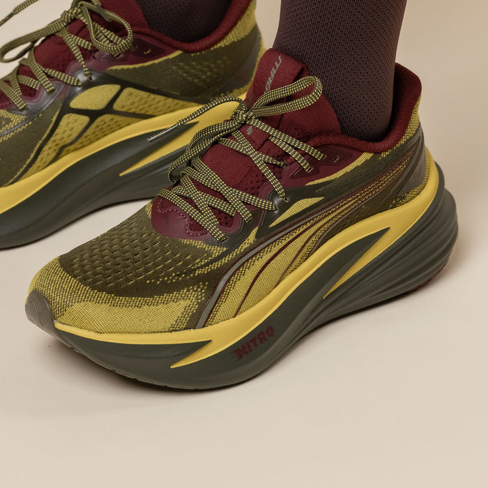 Puma - MagMax NITRO™ 2 Running Shoes - Fresh Pear/Dark Olive