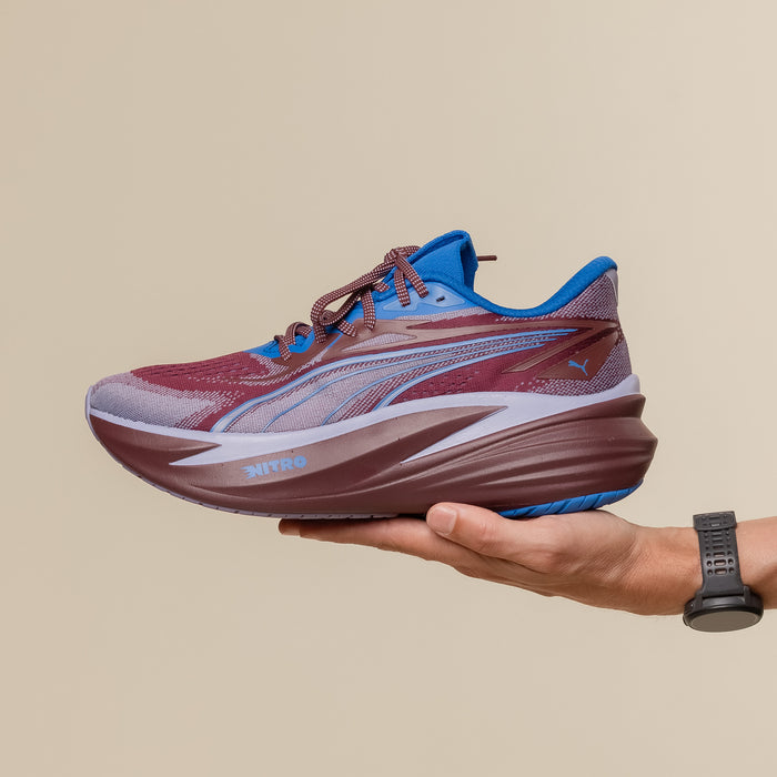 Puma - MagMax NITRO™ 2 Running Shoes - Ruby Shimmer/Royal Sapphire