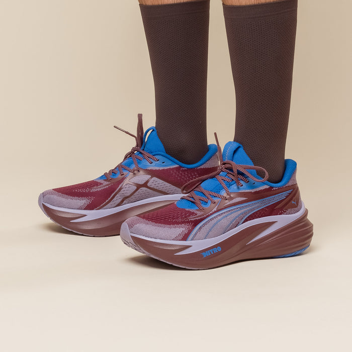 Puma - MagMax NITRO™ 2 Running Shoes - Ruby Shimmer/Royal Sapphire