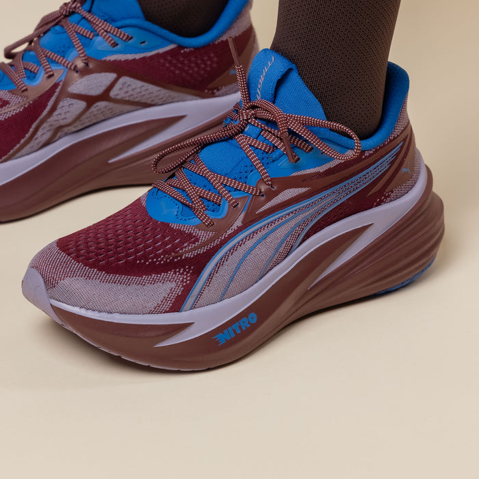 Puma - MagMax NITRO™ 2 Running Shoes - Ruby Shimmer/Royal Sapphire