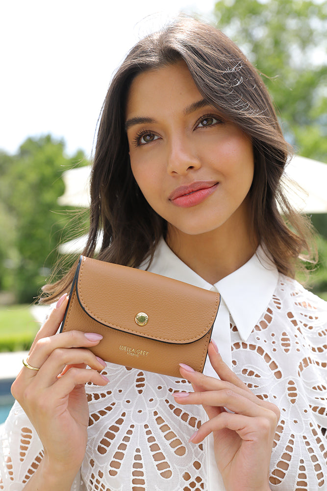 Marina Tan Medium Purse