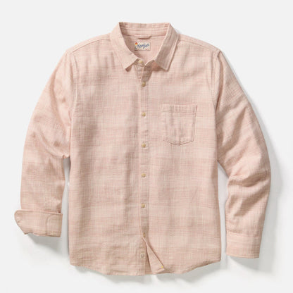 Marine Layer Men's Classic Selvage Long Sleeve Shirt