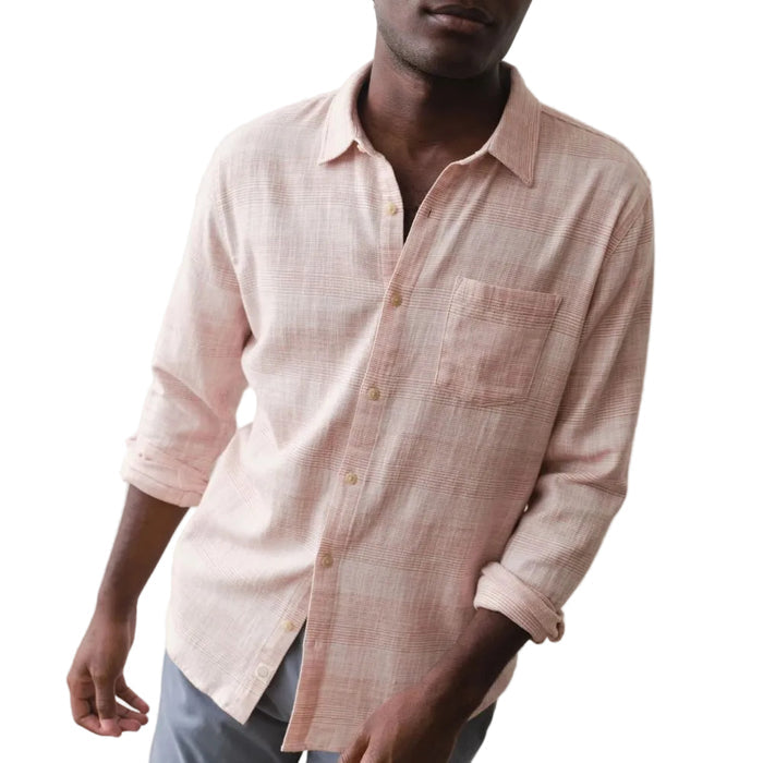 Marine Layer Men's Classic Selvage Long Sleeve Shirt
